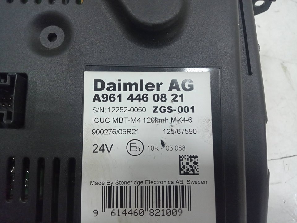 Cuadro instrumentos mercedes actros 23 4  ejes 8