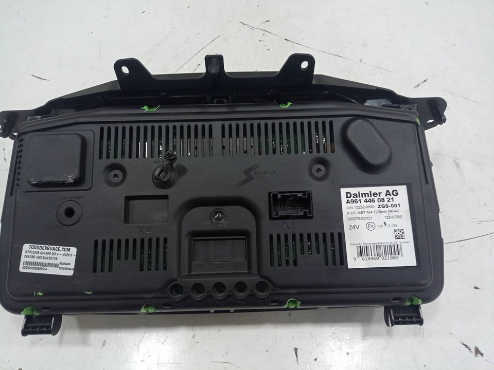 Cuadro instrumentos mercedes actros 23 4  ejes 8