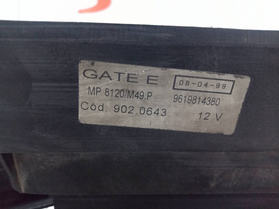 Electroventilador citroen berlingo  berlingo fi