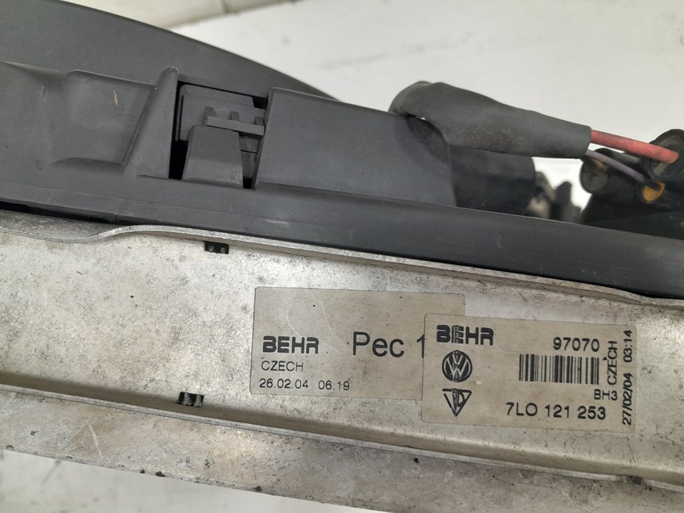 Conjunto radiadores y electroventilador porsche cayenne suv (20022007