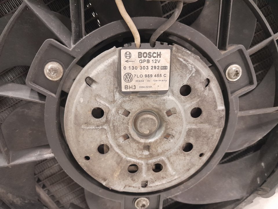 Conjunto radiadores y electroventilador porsche cayenne suv (20022007