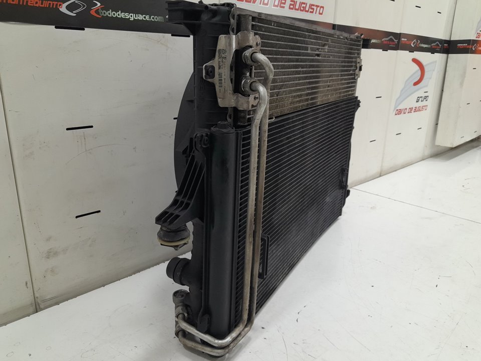 Conjunto radiadores y electroventilador porsche cayenne suv (20022007