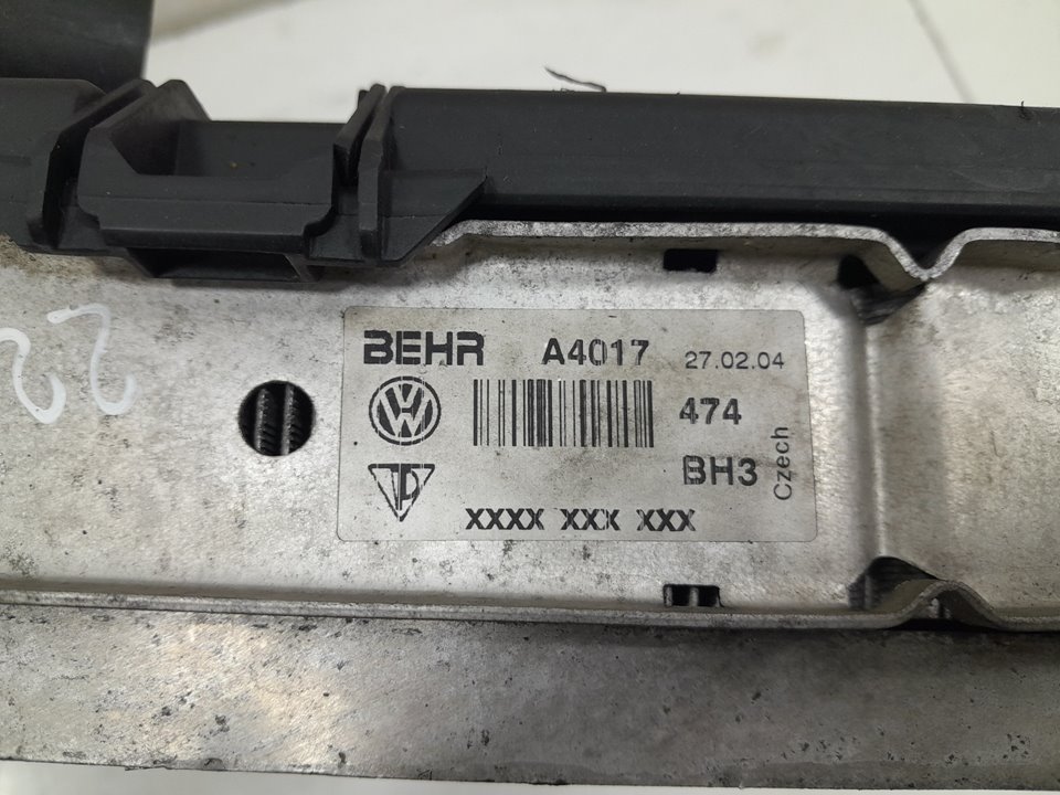 Conjunto radiadores y electroventilador porsche cayenne suv (20022007