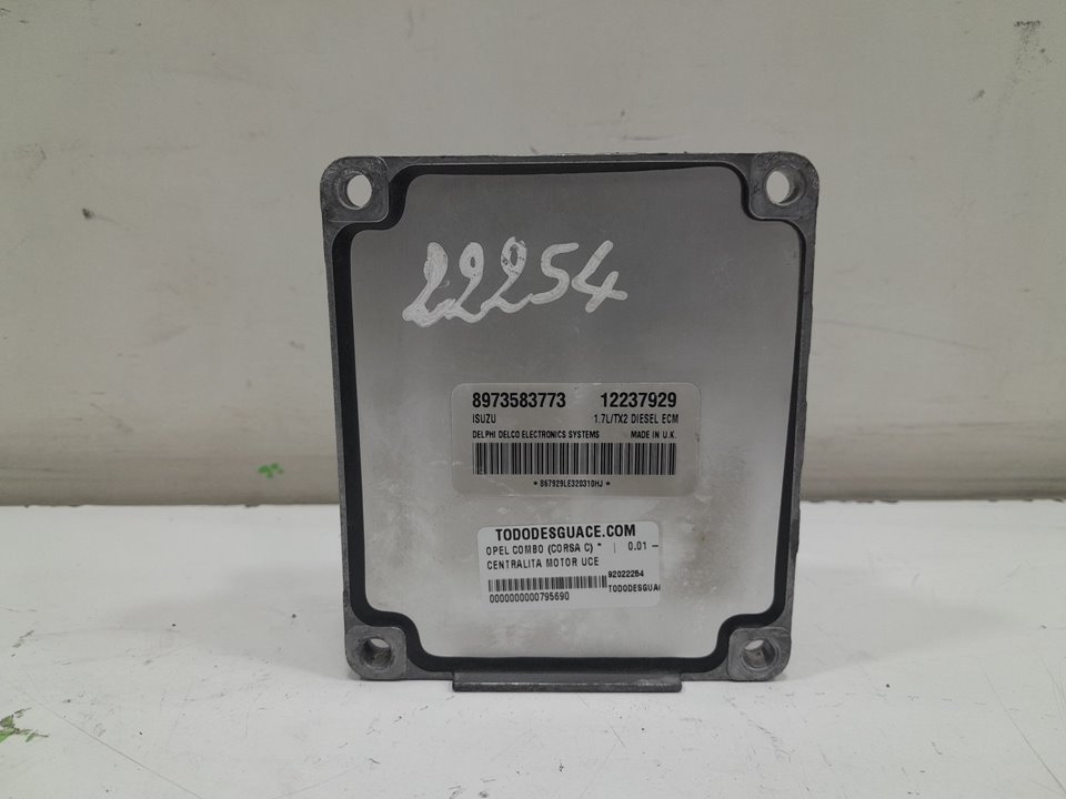Centralita motor uce opel combo (corsa c)    |   0
