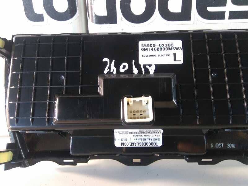  mando climatizador   toyota auris luna+ 1.4 turbodiesel cat