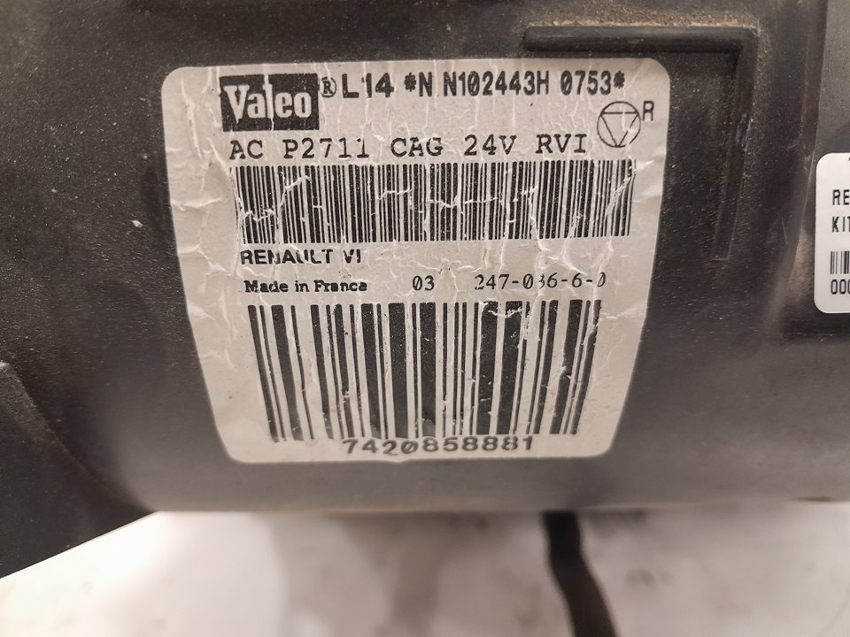 Kit aire acondicionado renault midlum dxi5 euro 4   |