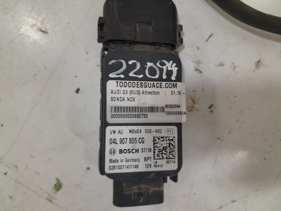 Sonda nox audi q3 suv (20142018) 2.0 td