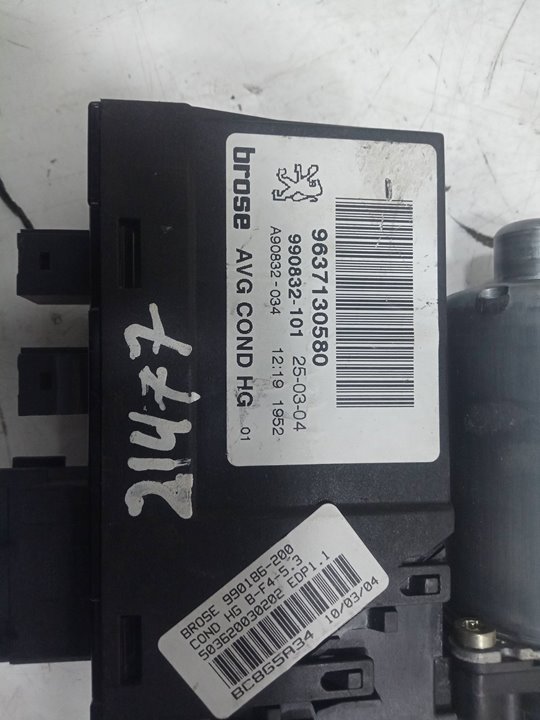 Elevalunas delantero izquierdo peugeot 307 break ranchera fam