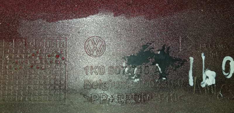  moldura paragolpe delantero derecho   volkswagen golf v berlina (1k1) highline 1.9 tdi