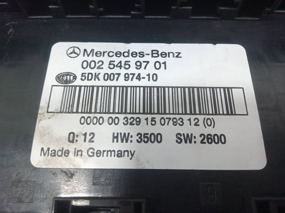 Caja reles / fusibles mercedes clase c (w203) berlin