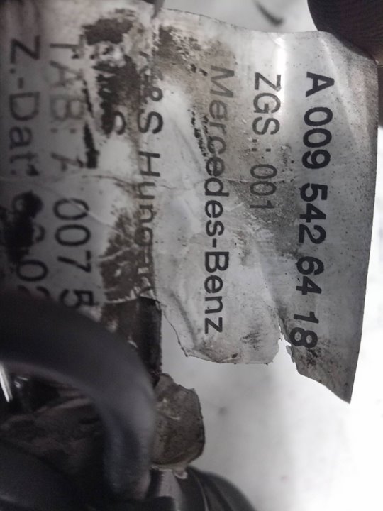 Cable bateria mercedes actros 23 2  ejes 