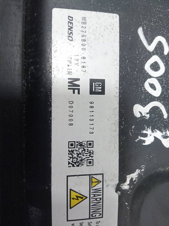 Centralita motor uce opel zafira b monospace (2008