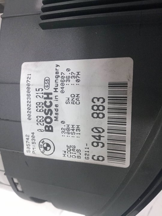 Cuadro instrumentos bmw 3 sedÁn (20012005) 320 d