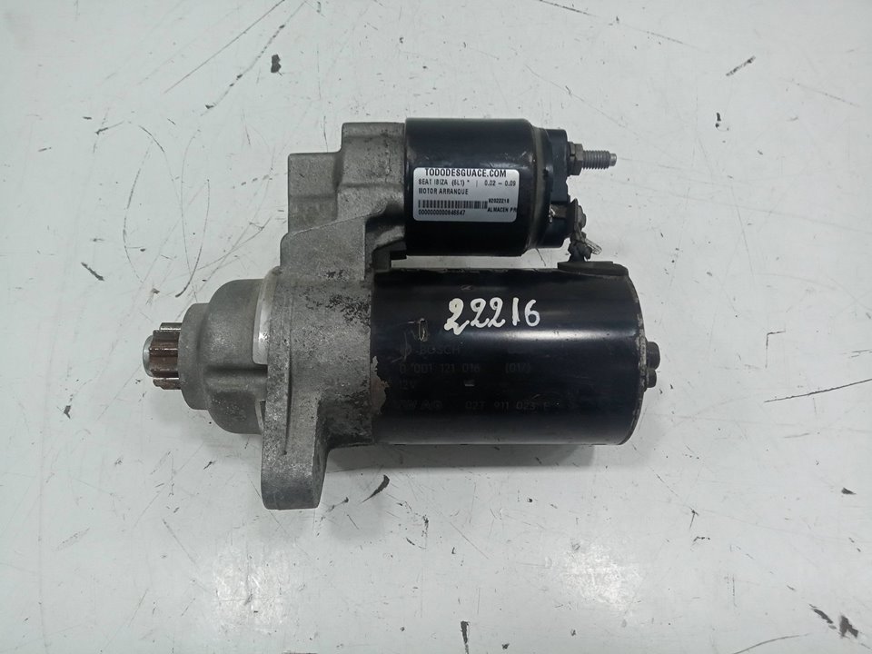 Motor arranque seat ibiza (6l1)    |   0.01 