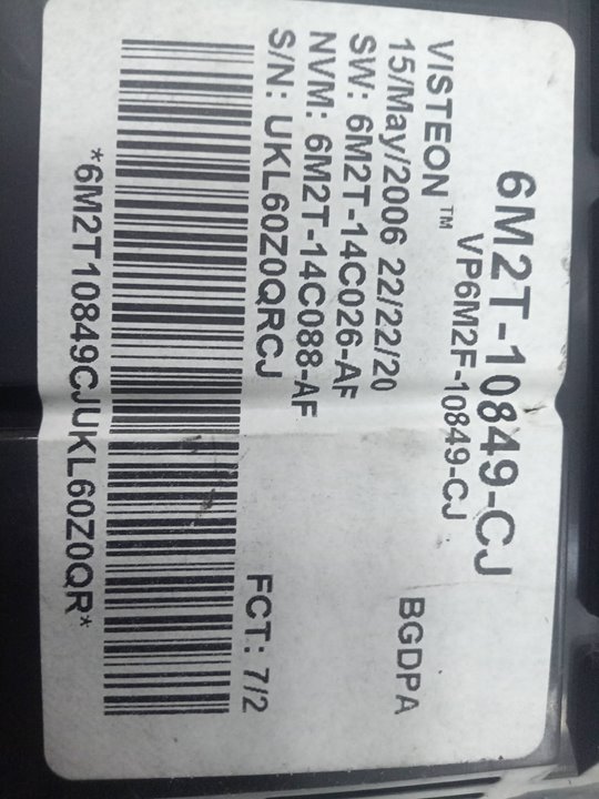 Cuadro instrumentos ford smax monospace (2006201