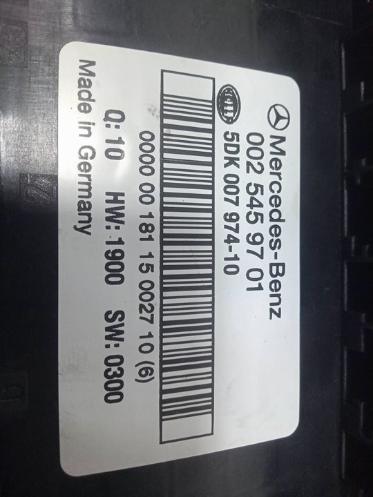 Caja reles / fusibles mercedesbenz clase c sedÁn (2