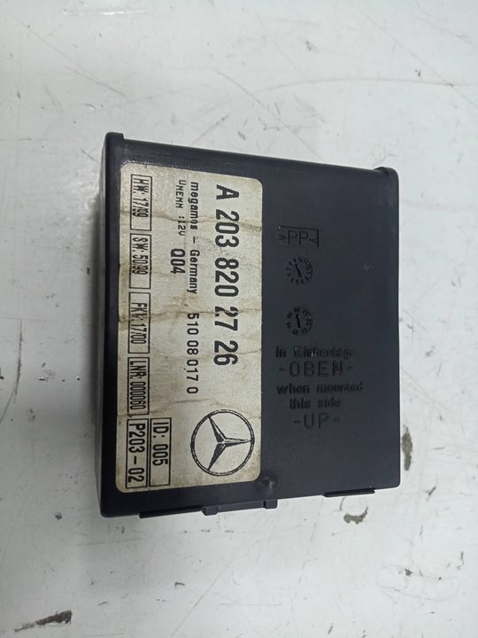 Unidad de control de alarma inmovilizador mercedesbenz clase c sedÁn (2