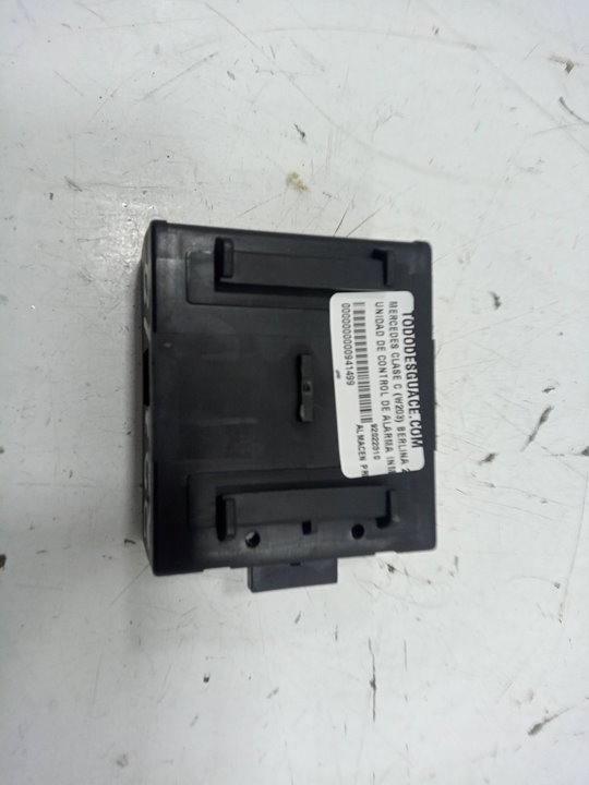 Unidad de control de alarma inmovilizador mercedesbenz clase c sedÁn (2