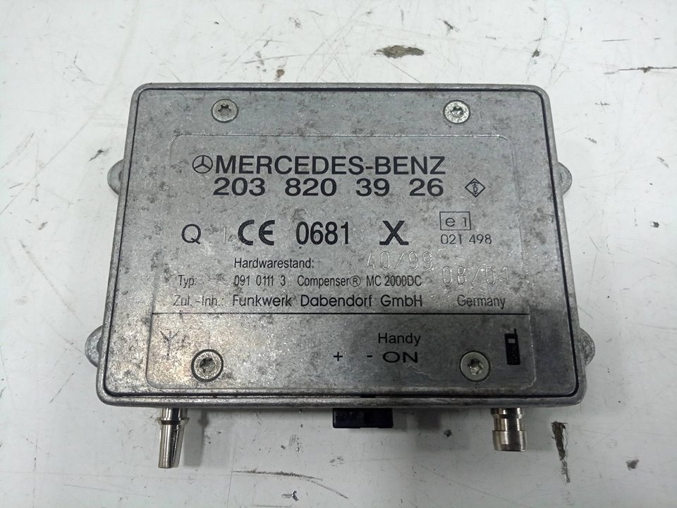 Modulo antena mercedesbenz clase c sedÁn (2