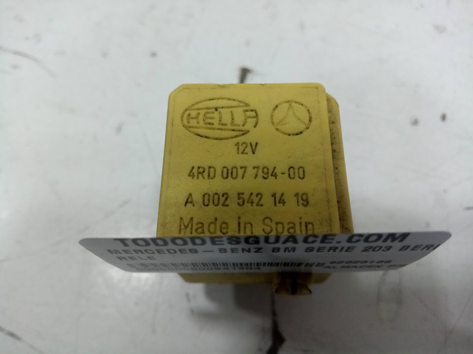 Rele mercedes clase c (w203) berlin