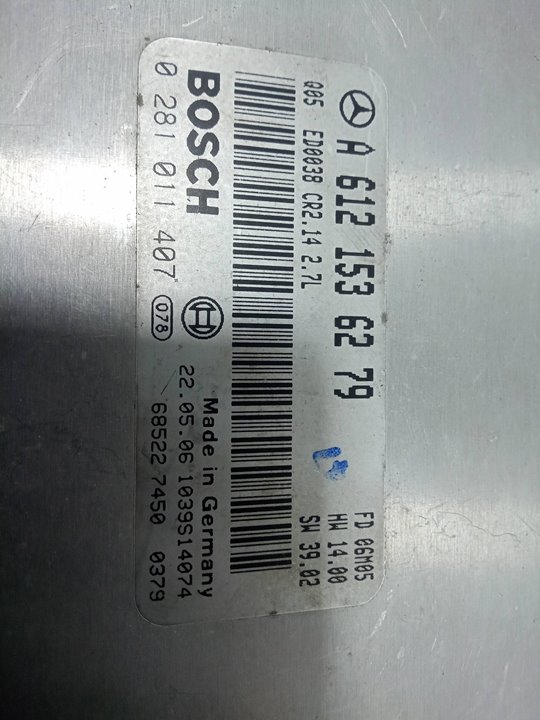 Centralita motor uce mercedes clase c (w203) berlin