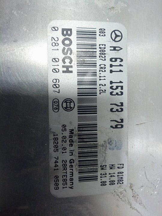 Centralita motor uce mercedesbenz clase c sedÁn (2