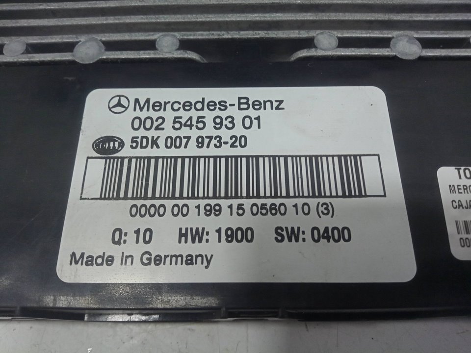 Caja reles / fusibles mercedesbenz clase c sedÁn (2