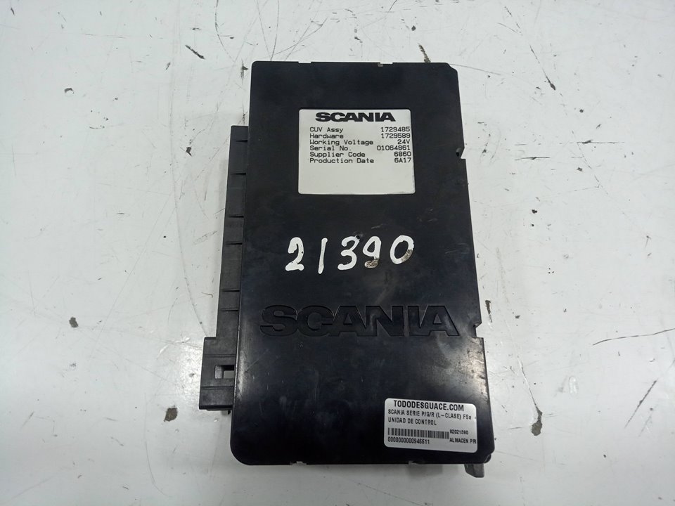 Unidad de control scania serie pgr (lclase) f