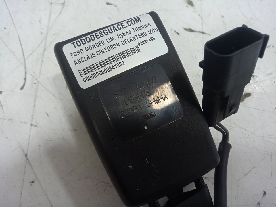 Anclaje cinturon delantero izquierdo ford mondeo v sedÁn sedÁn (201