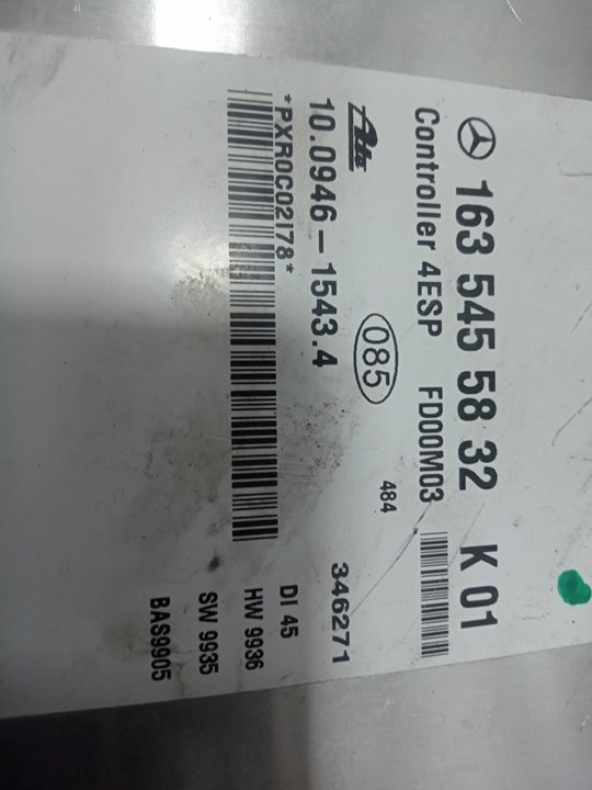 Centralita abs mercedesbenz clase m suv (199