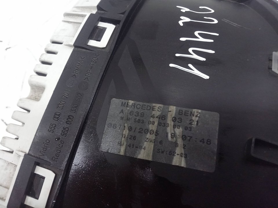 Cuadro instrumentos mercedesbenz vito autobÚs aut