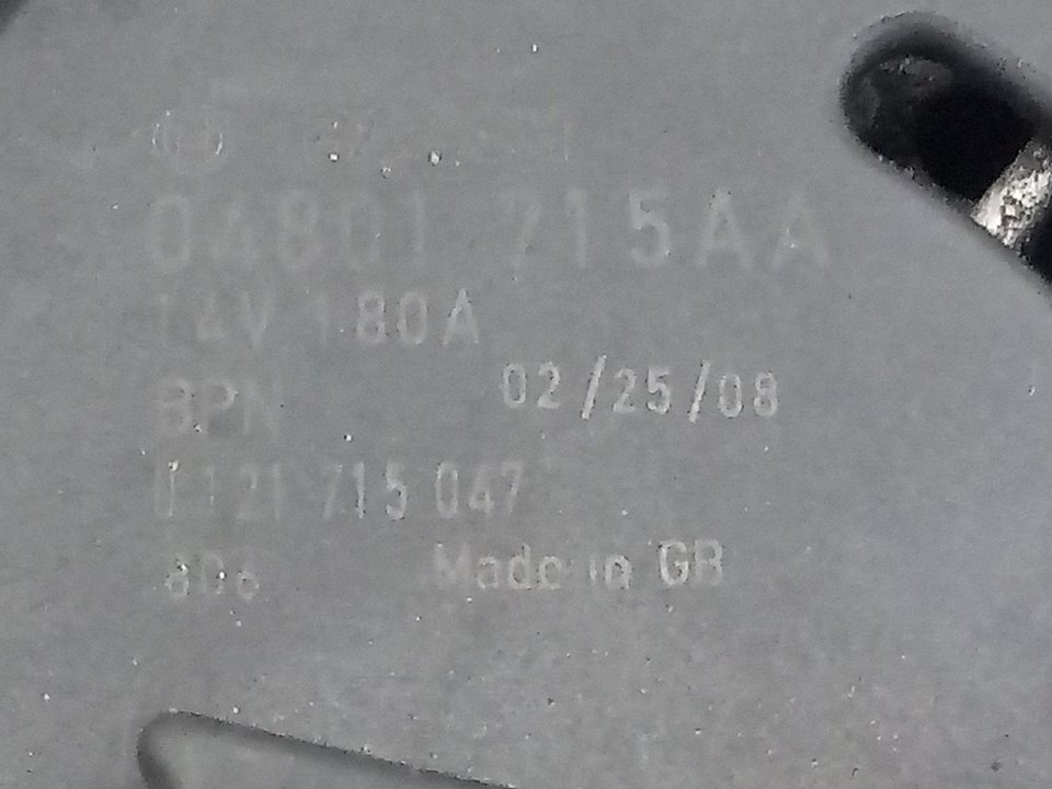 Alternador dodge journey monospace (2008