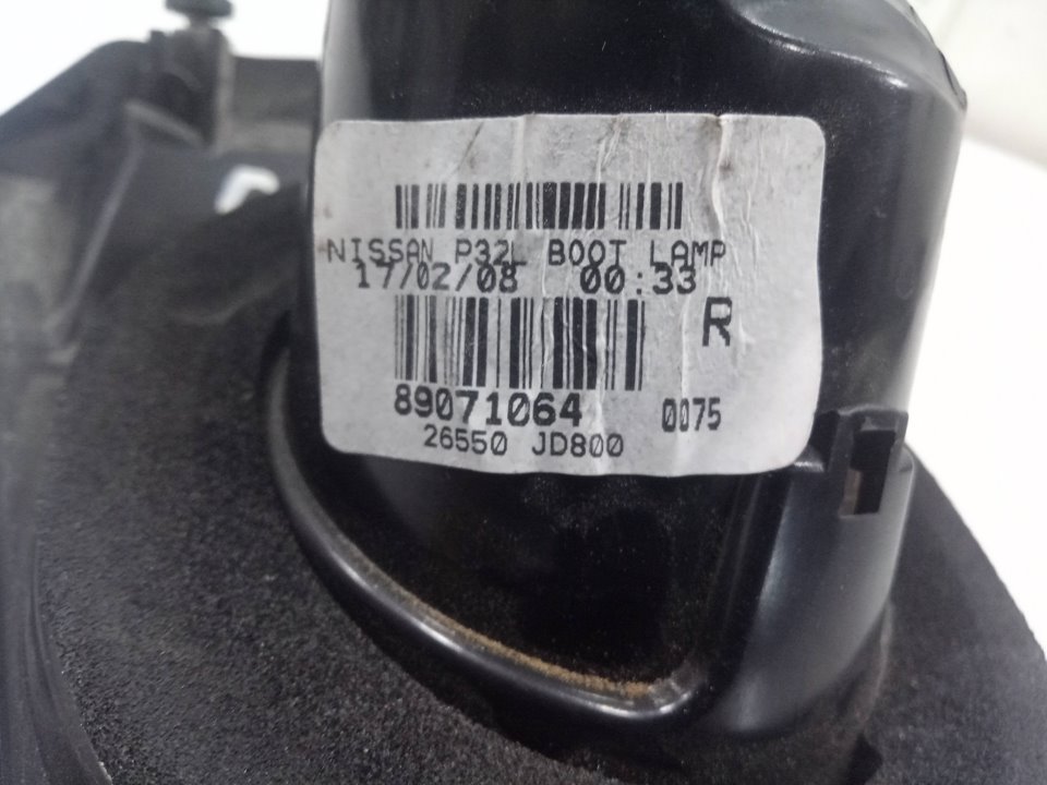 Piloto trasero derecho nissan qashqai  qashqai +2 i 