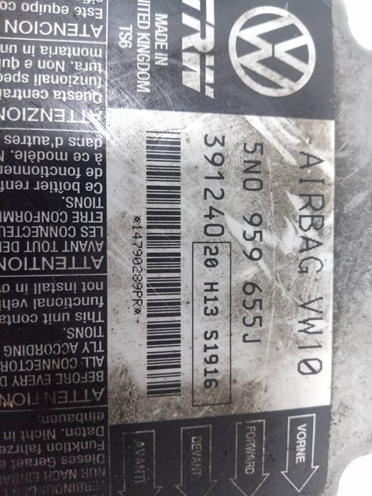 Centralita airbag seat leon fastback (20052010)