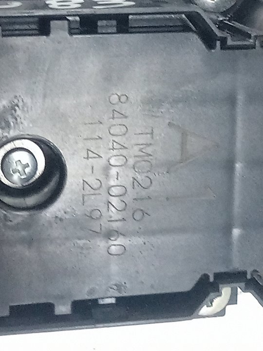 Maneta elevalunas delantera izquierda toyota corolla (210)    |   ..