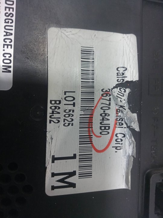 Modulo electronico suzuki grand vitara ii todo te