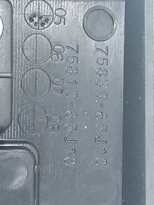 Carcasa guarnecido central suzuki grand vitara ii todo te