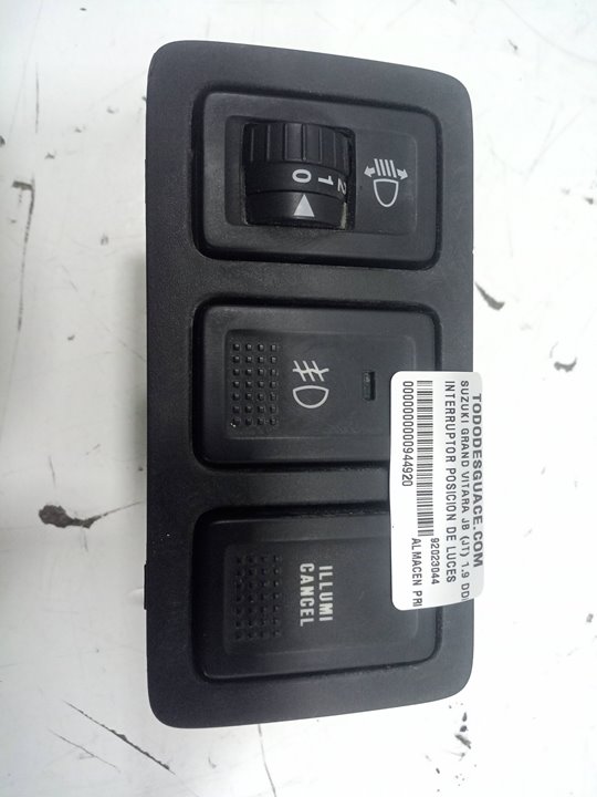 Interruptor posicion de luces suzuki grand vitara ii todo te