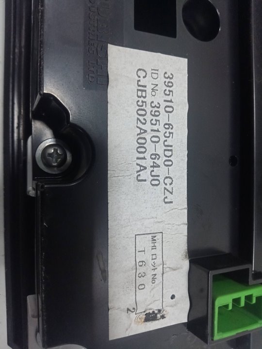 Carcasa central de radio y clima suzuki grand vitara ii todo te