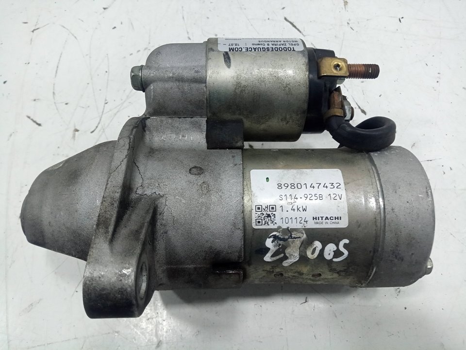 Motor arranque opel zafira b monospace (2008