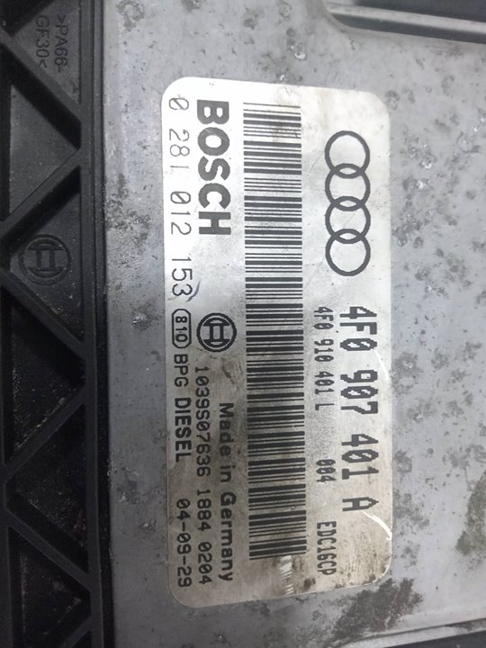 Centralita motor uce audi a6 sedÁn (20042006) 3.0