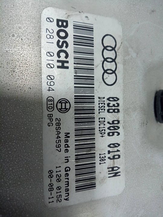 Centralita motor uce audi a4 sedÁn (20002000) 1.9