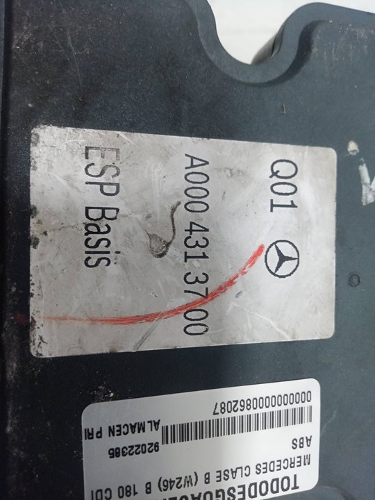 Abs mercedesbenz clase b fastback