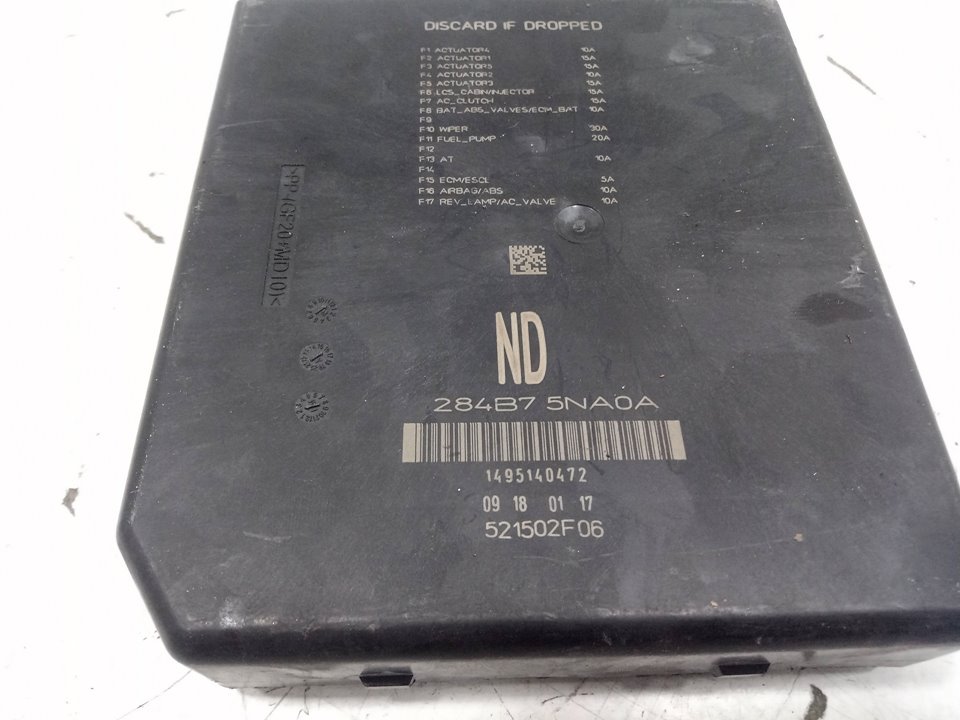 Caja reles / fusibles nissan qashqai ii todo terreno