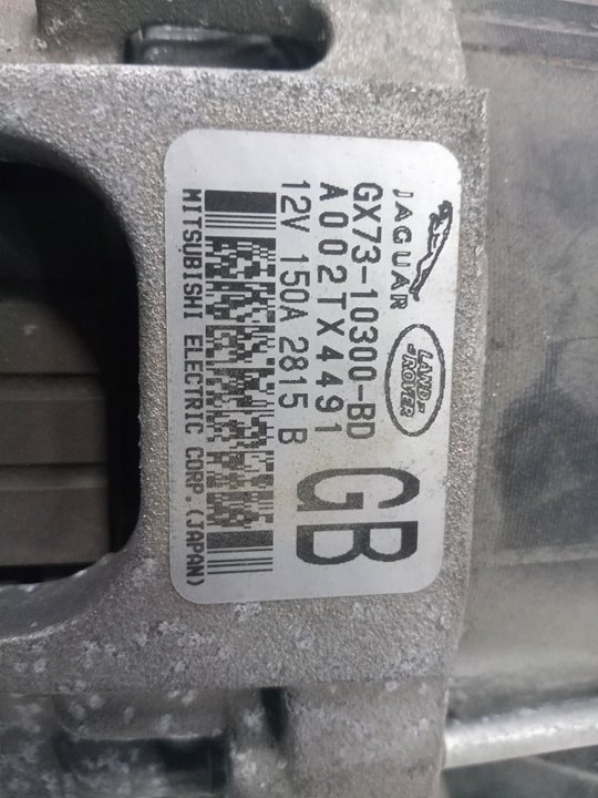 Alternador jaguar xf sedÁn (20152021) 2.