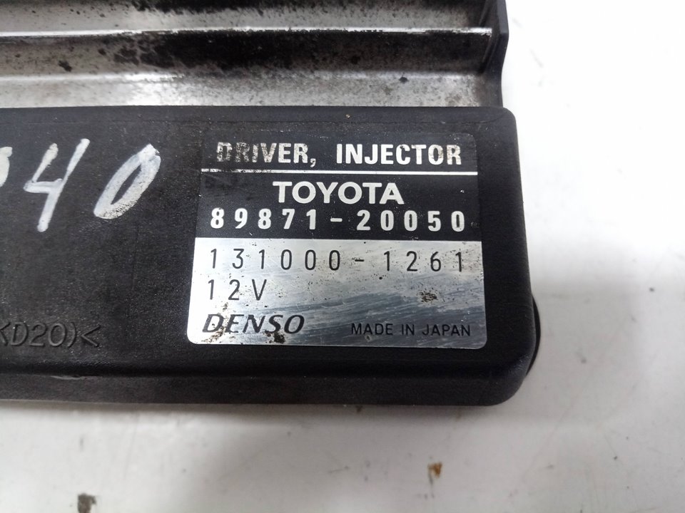 Centralita motor uce toyota corolla sedÁn sedÁn (20