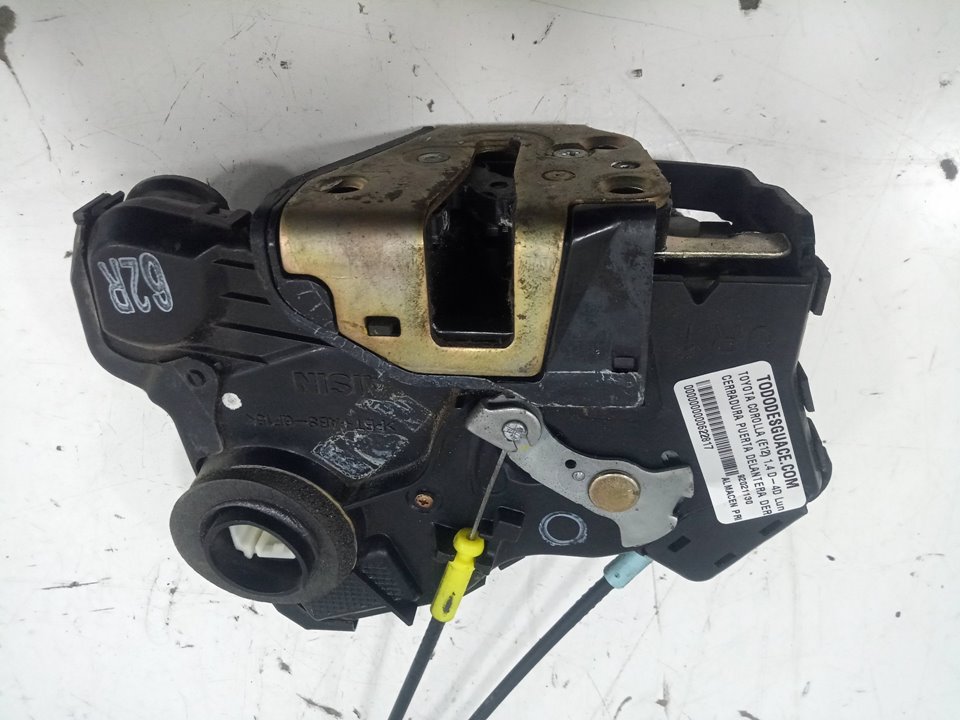 Cerradura puerta delantera derecha toyota corolla sedÁn sedÁn (20