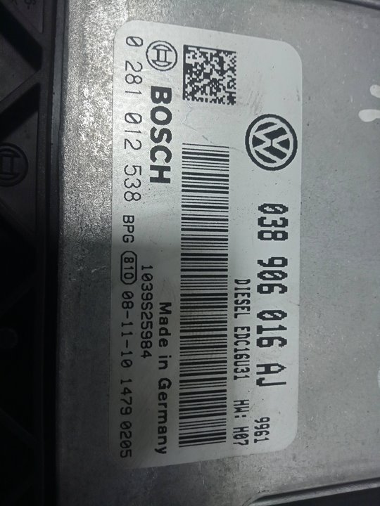 Centralita motor uce volkswagen bora sedÁn (200020