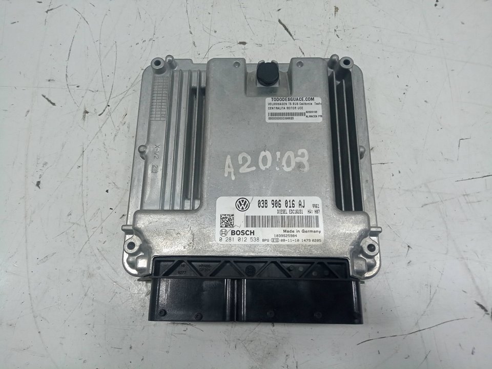 Centralita motor uce volkswagen bora sedÁn (200020