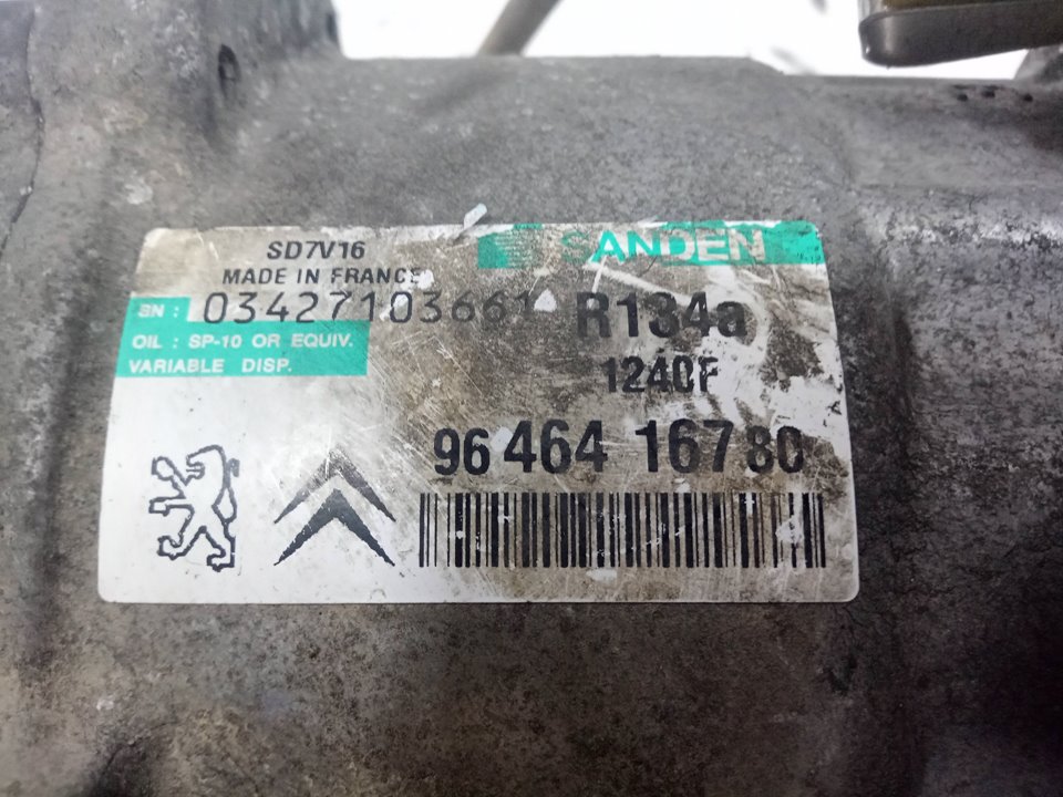 Compresor aire acondicionado citroen berlingo  berlingo fi